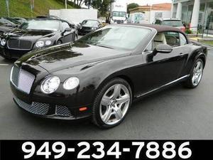 Bentley Continental GT Convertible