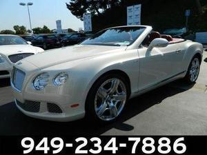 Bentley Continental GT Convertible