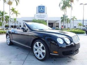Bentley Continental GTC Convertible