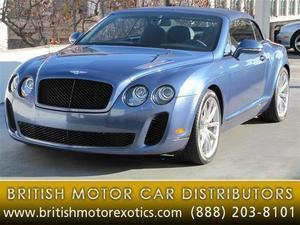 Bentley Continental Supersports Convertible
