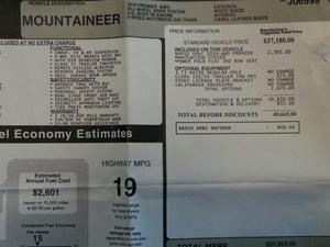 Mercury Mountaineer Premier