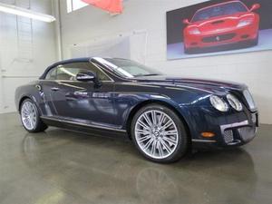 Bentley Continental GTC Speed Convertible
